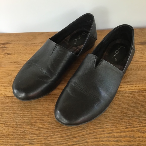 B.O.C Suree Black Leather Shoes 6.5 - Picture 2 of 15